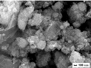 Nano composite photocatalytic material and method for preparing same