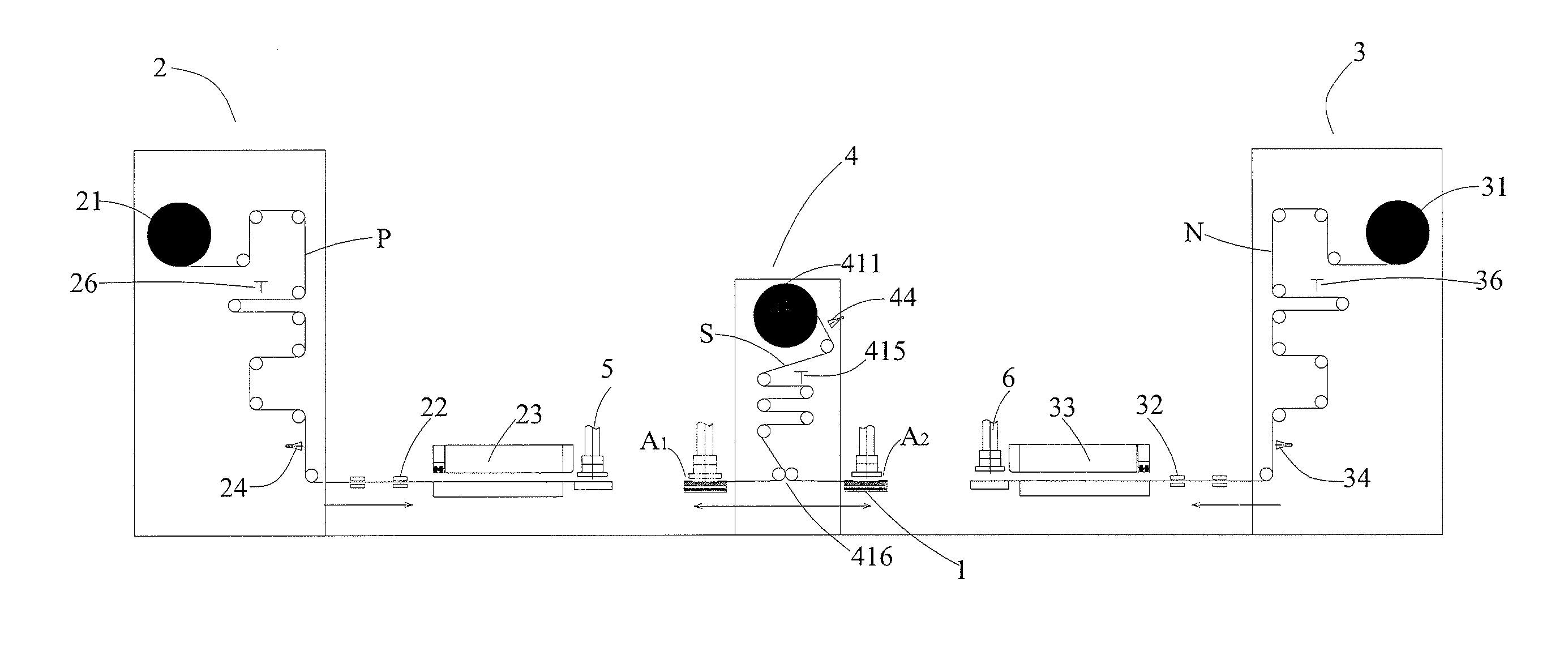 Laminated cell preparation device