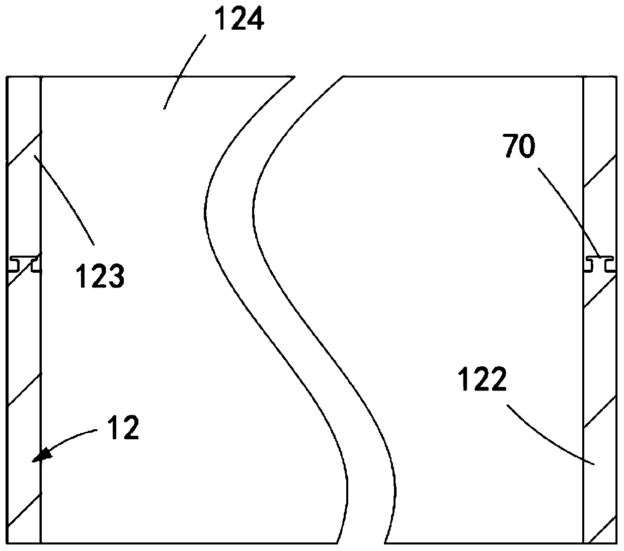 Precast slab material injection plug pin integrated device