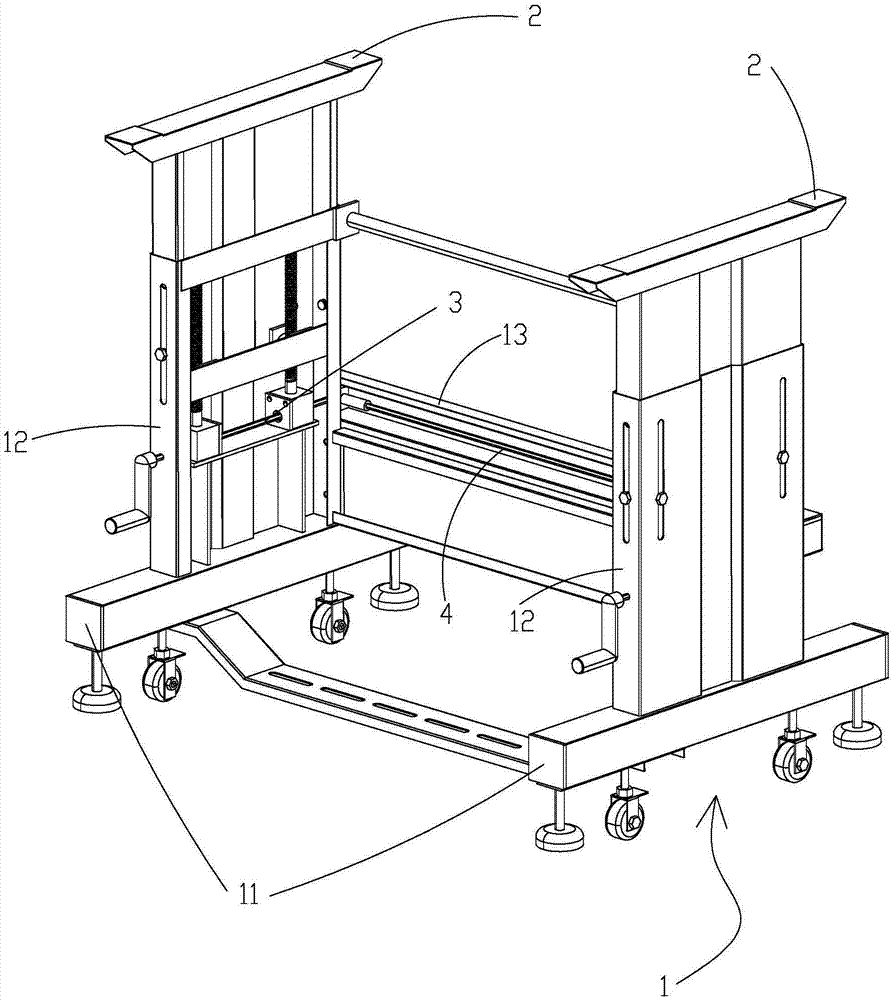 Sewing machine lifting platform