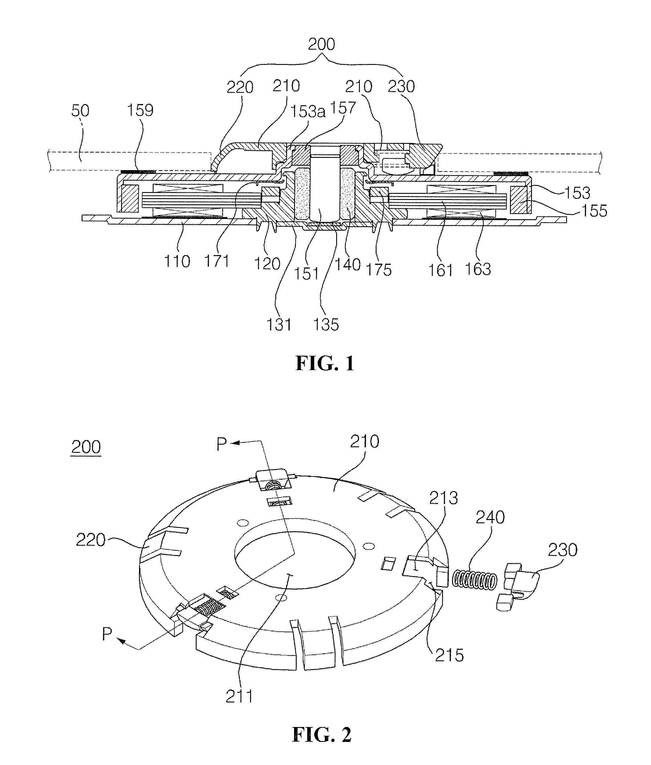 Apparatus for clamping disk of spindle motor and spindle motor having the same
