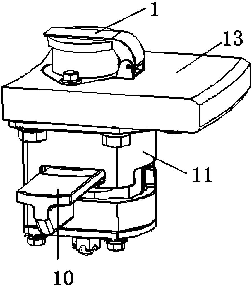 Mechanical anti-theft lock and opening device and well cover applied to well cover