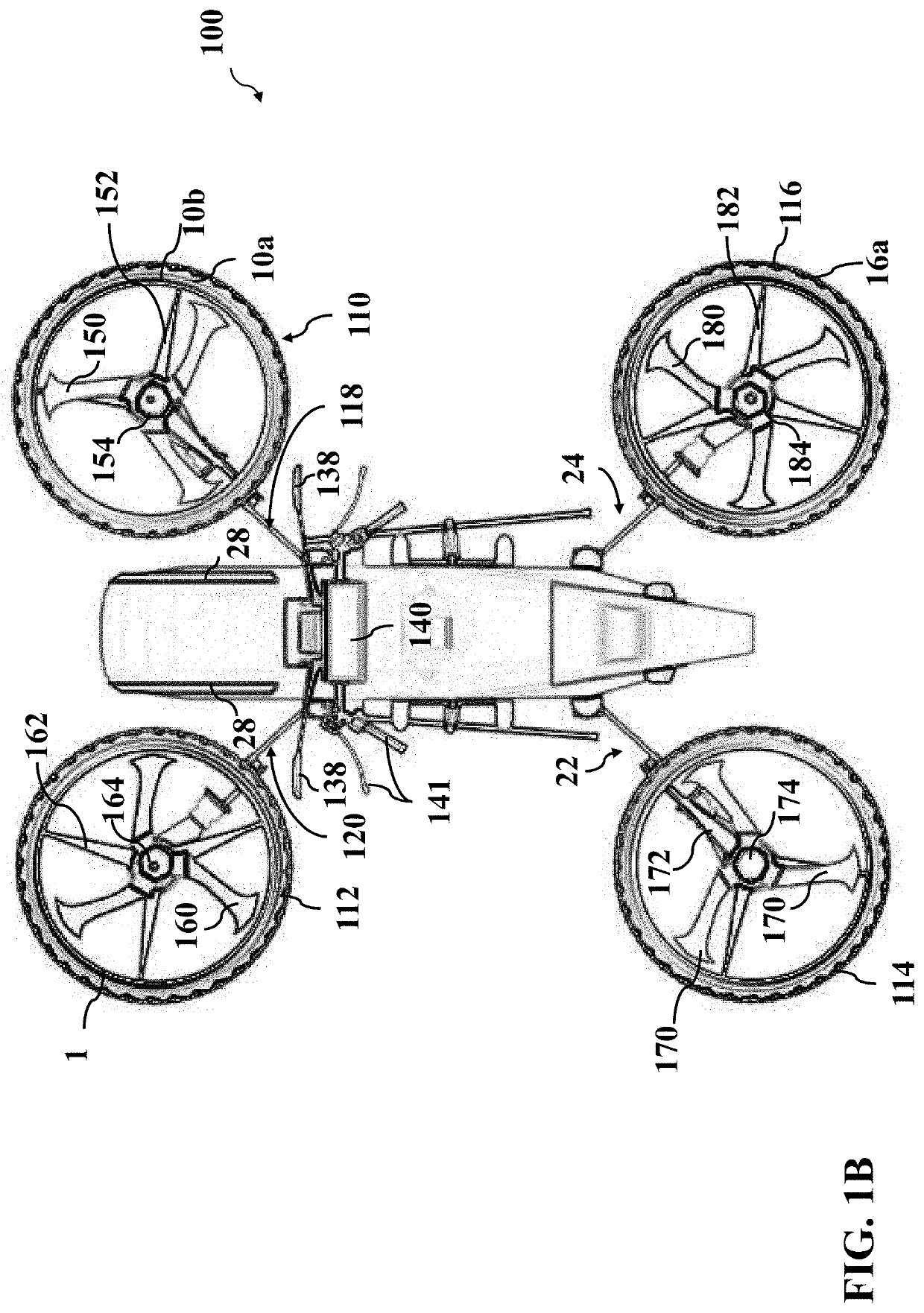Multi-purpose wheels for use in multi-purpose vehicles