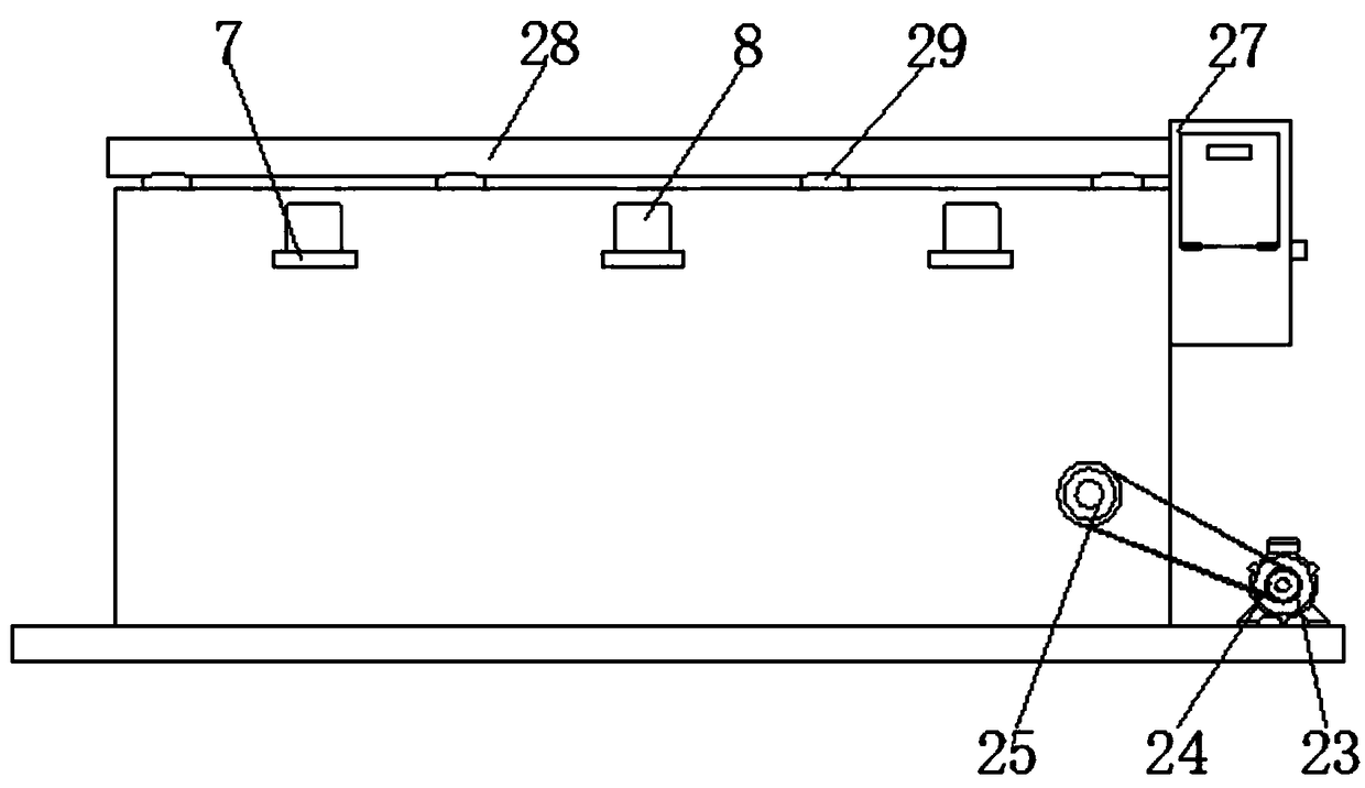 Movable concrete polisher for fabricated building