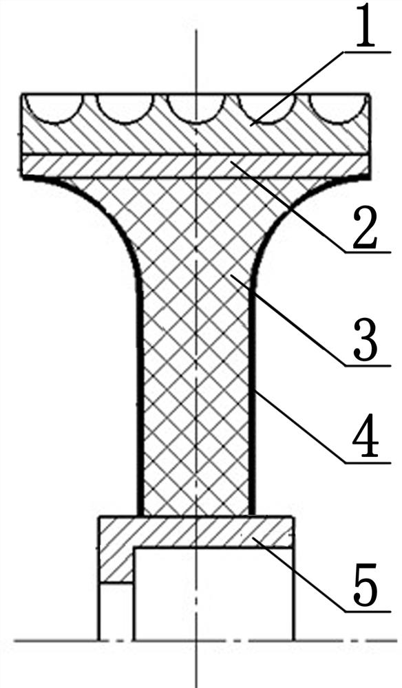 Titanium steel composite elevator traction sheave and production method thereof