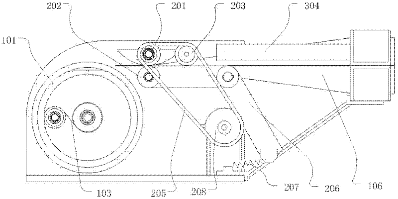 Telescopic space boom mechanism for supporting detection load