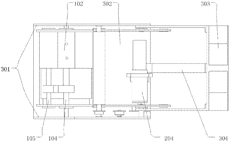 Telescopic space boom mechanism for supporting detection load