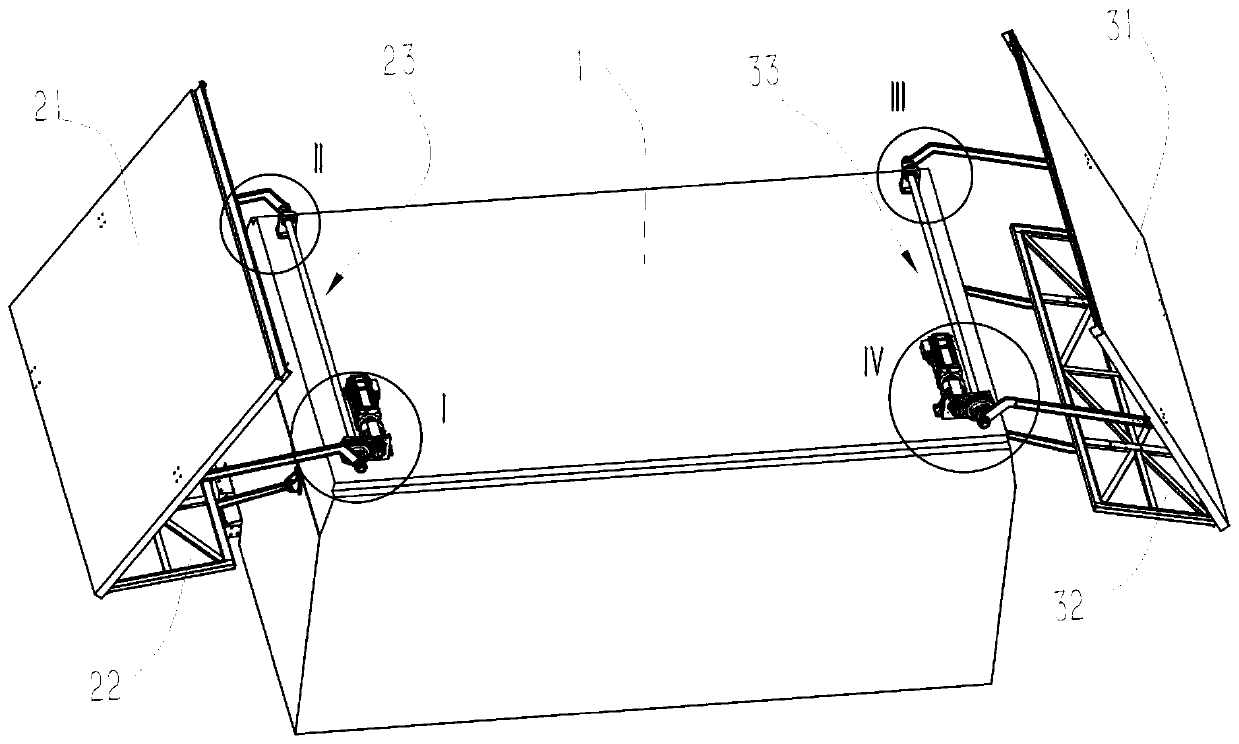 Cover body storage platform and unmanned aerial vehicle-mounted equipment