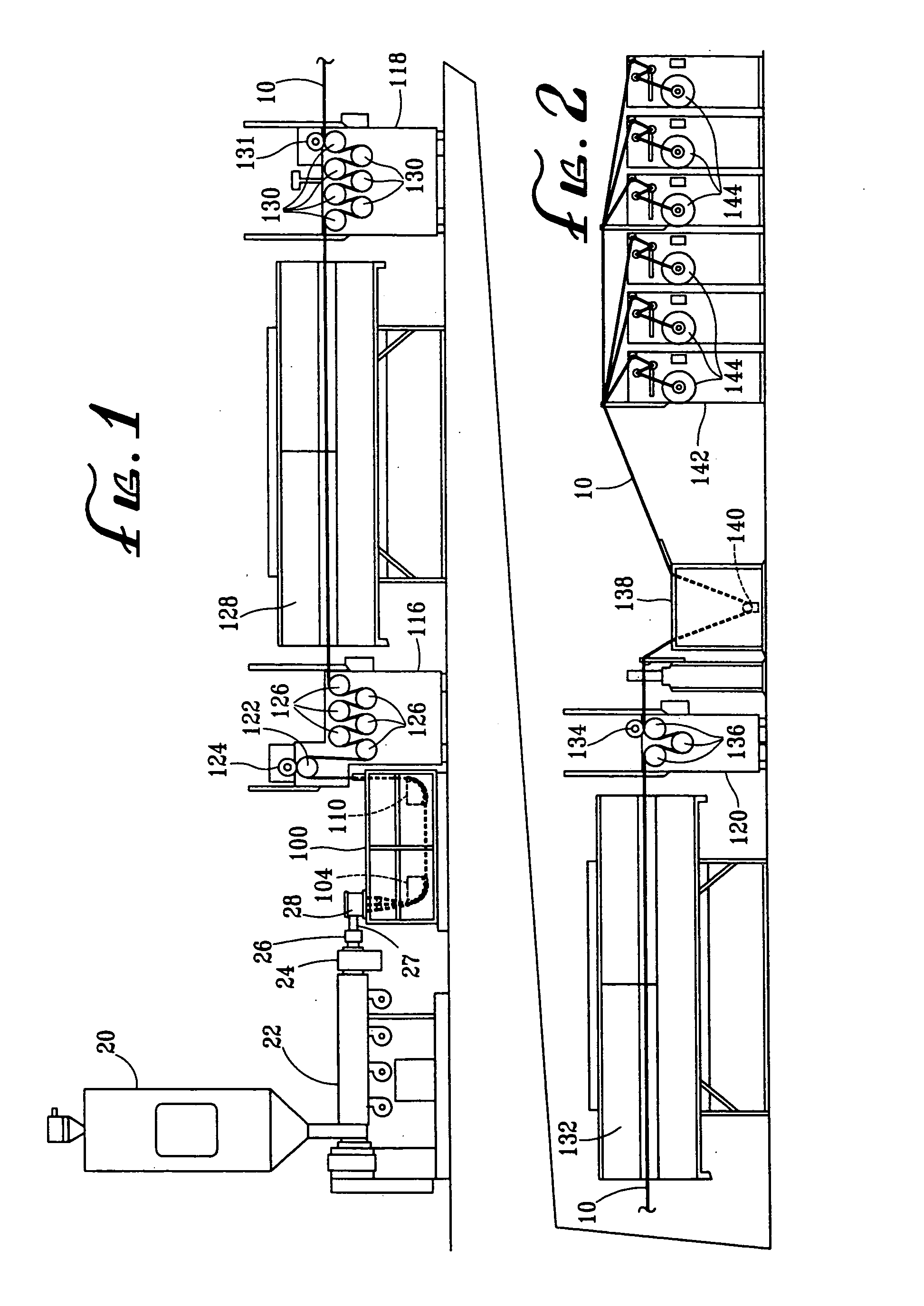 Method of manufacturing noise attenuating flexible cutting line for use in rotary vegetation trimmers