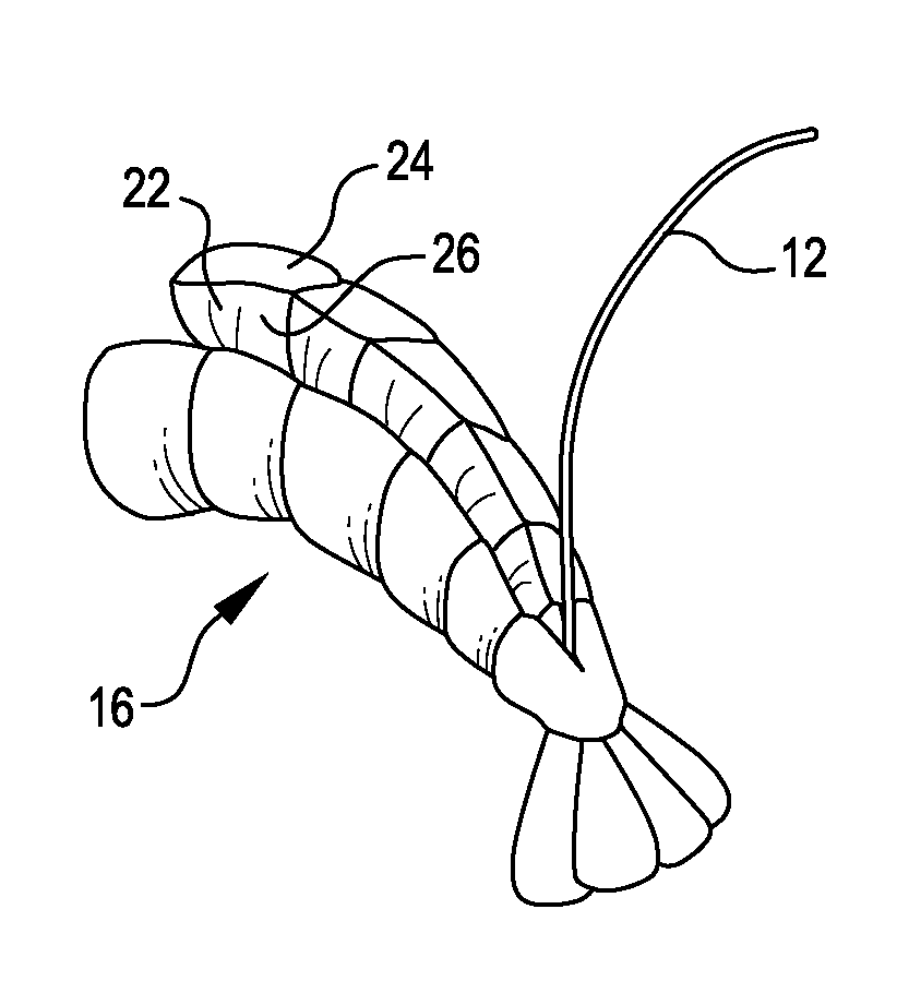 Freshwater Shrimp And Method Of Preparing Same For Packaging, Sale And Consumption