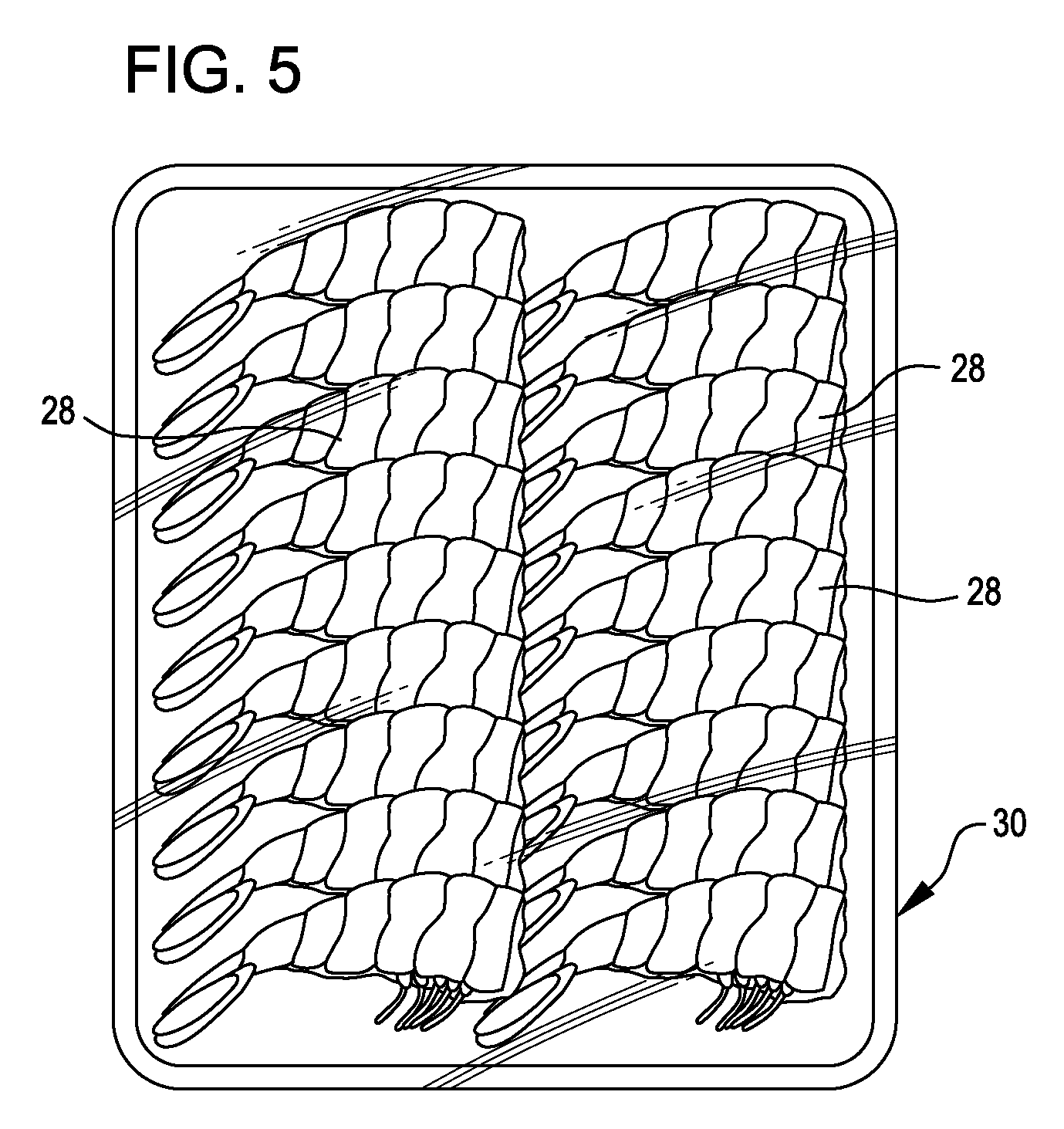 Freshwater Shrimp And Method Of Preparing Same For Packaging, Sale And Consumption