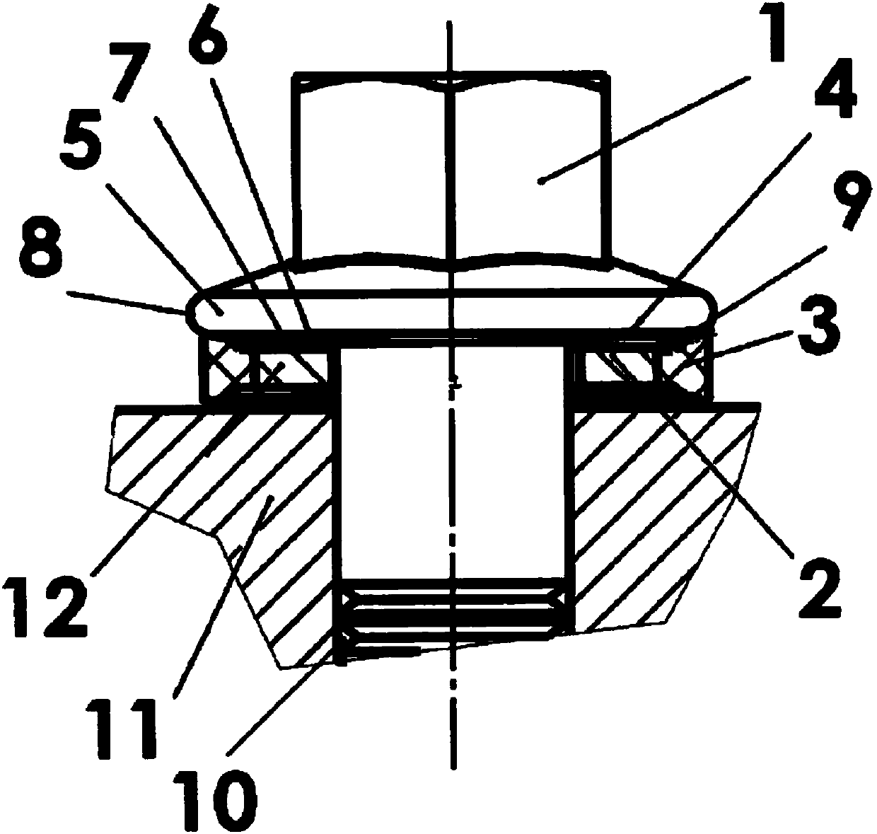 Seal, screw connection having the seal, and use thereof