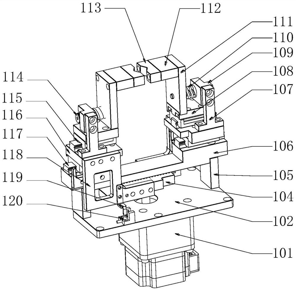 Laboratory assembly line equipment and sample tube clamping device