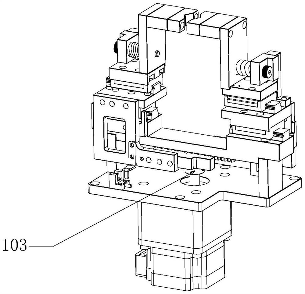 Laboratory assembly line equipment and sample tube clamping device