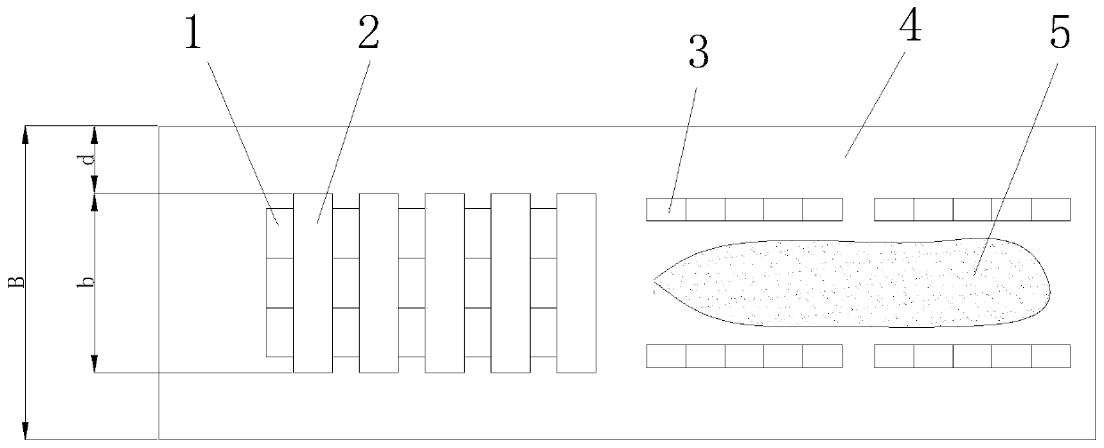 Method for field burning destruction with mixing and matching of multiple explosives