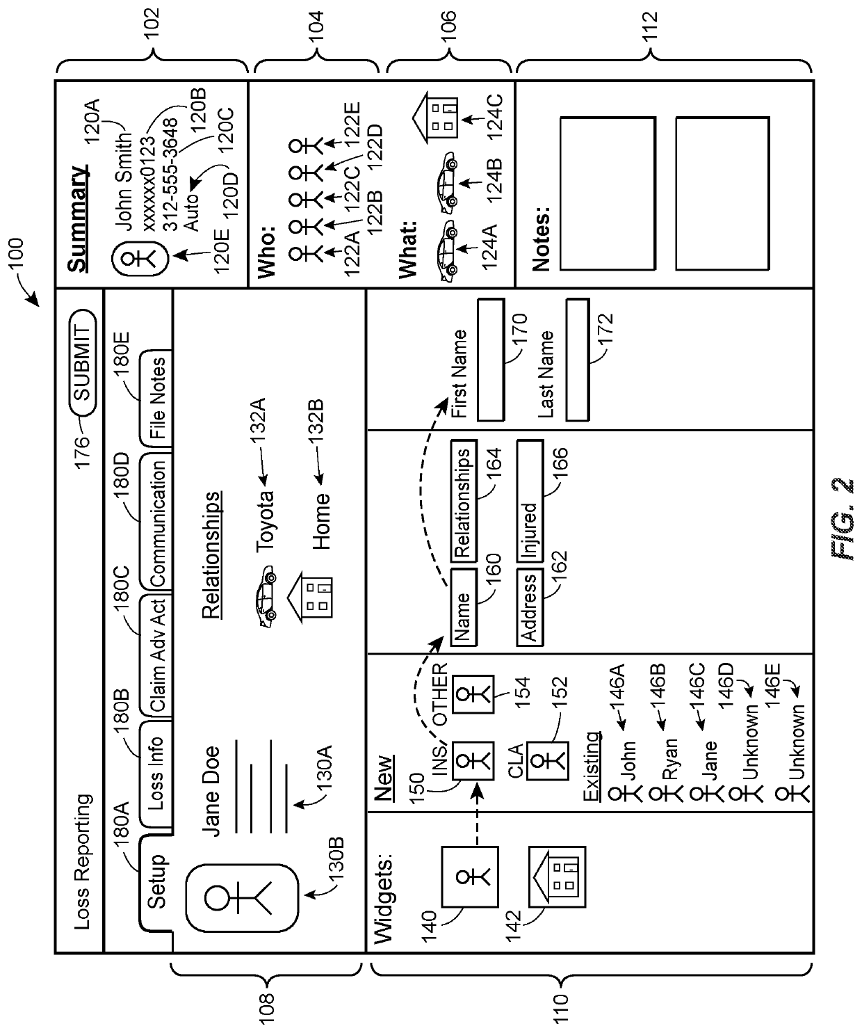 Point-of-Service Tool for Entering Claim Information