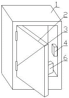 Normally-closed power distribution cabinet