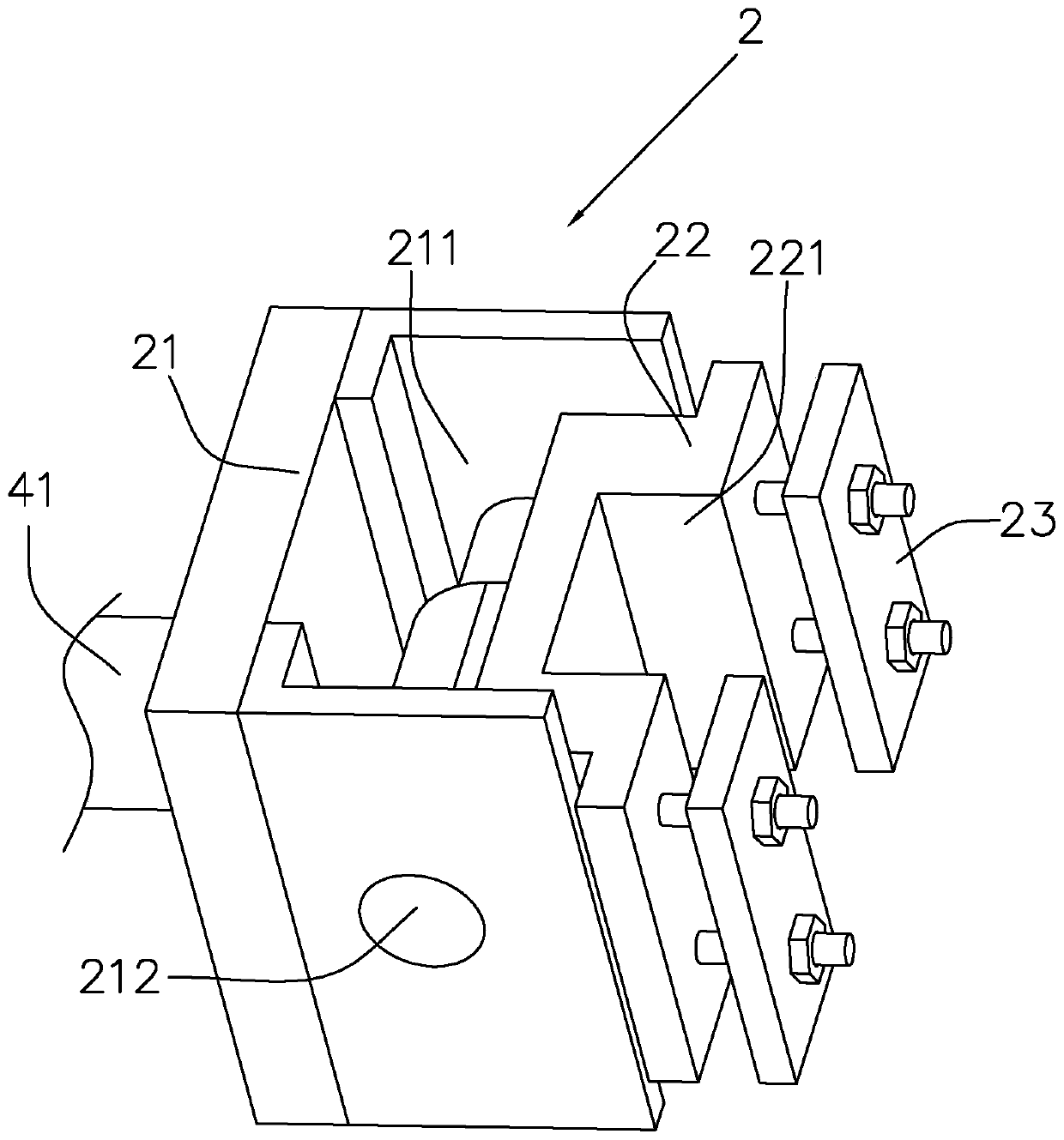 Thrust rod testing machine