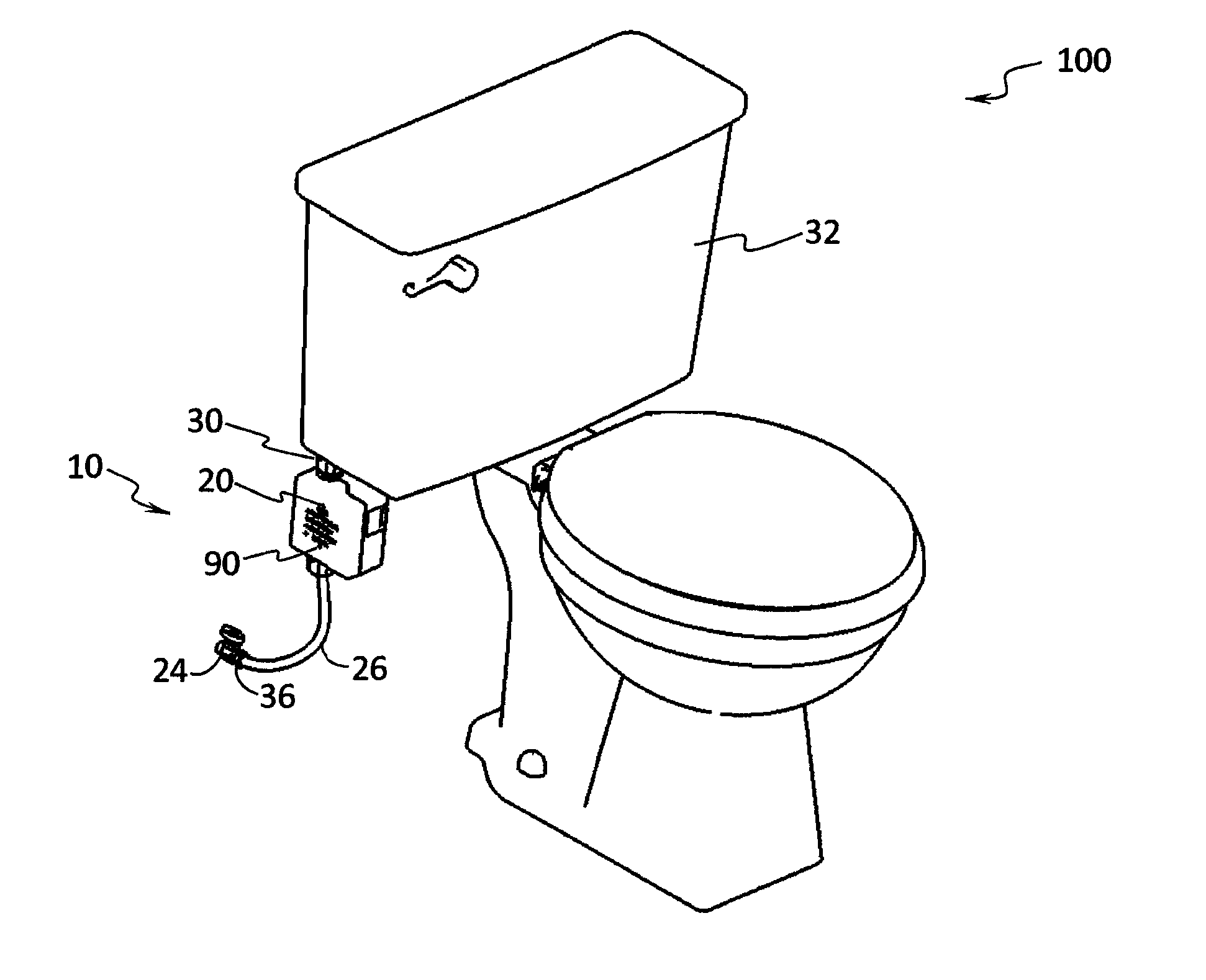 Toilet water damage protection kit and method