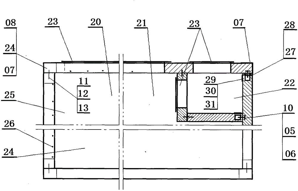 Agricultural and sideline product drying room and assembling method thereof
