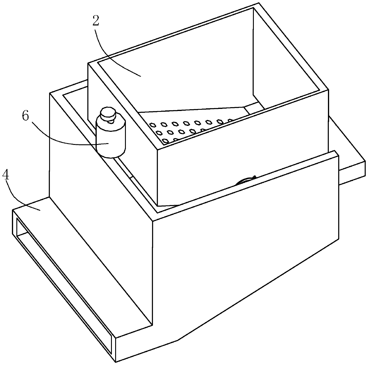 A solder screening device