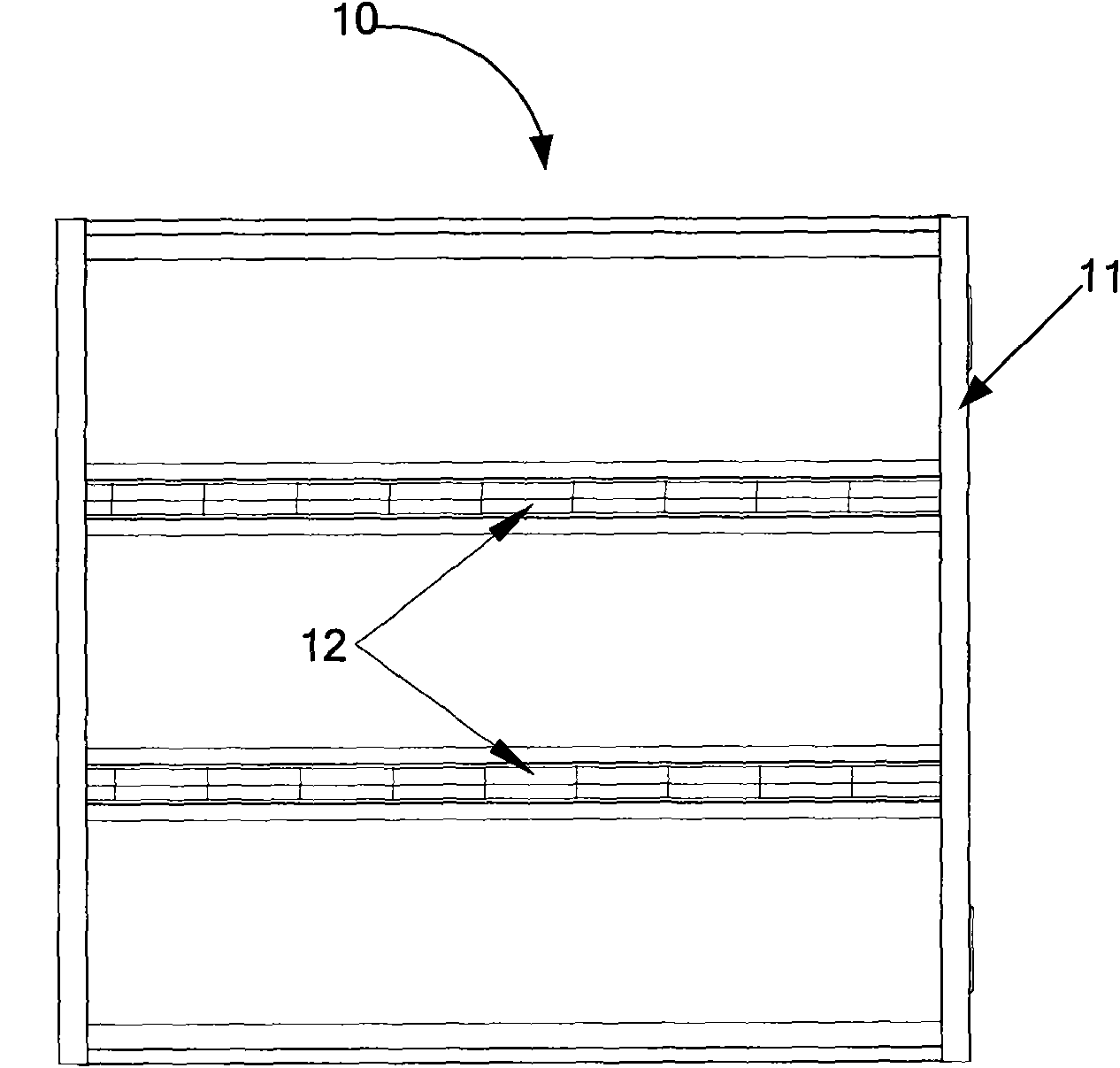 Elevator ceiling and method for mounting same