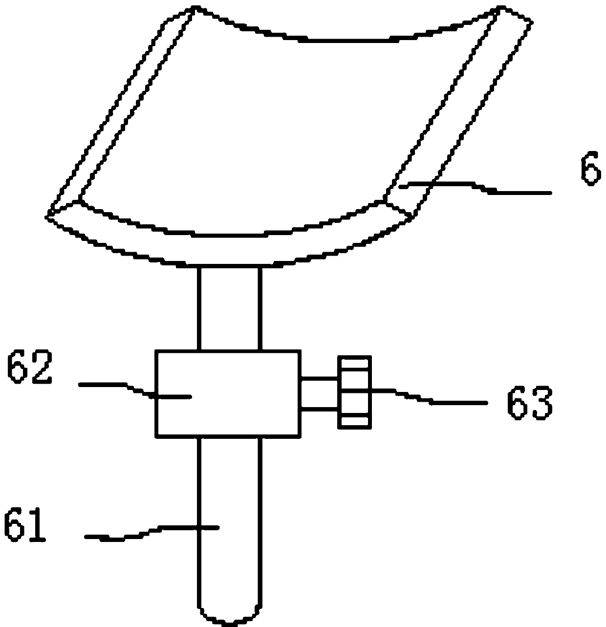 Cervical vertebra setting mechanism