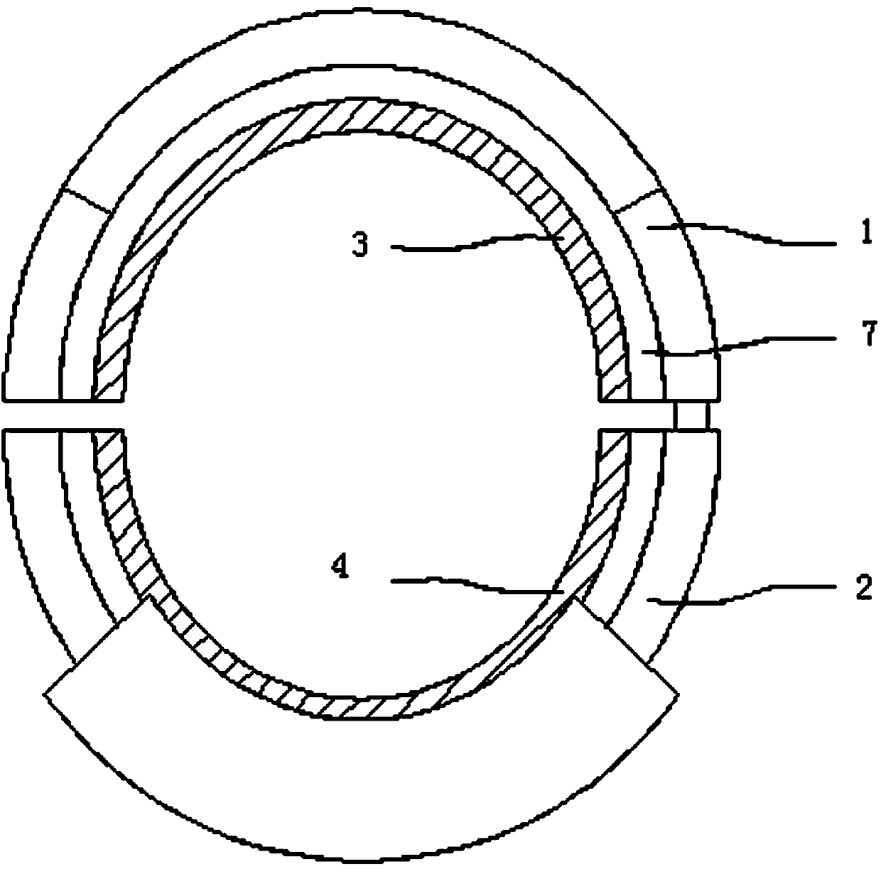 Cervical vertebra setting mechanism