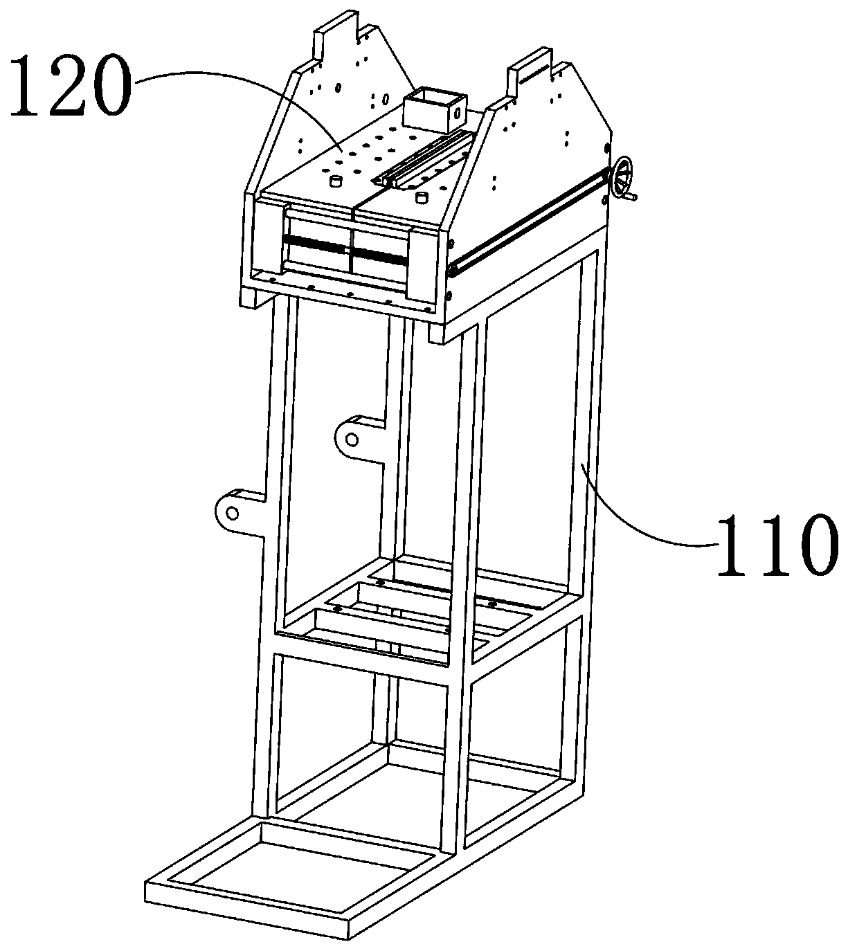 Separated-type rice husking machine