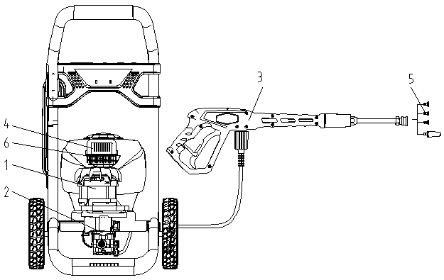 Self-feedback cleaning machine and its control method