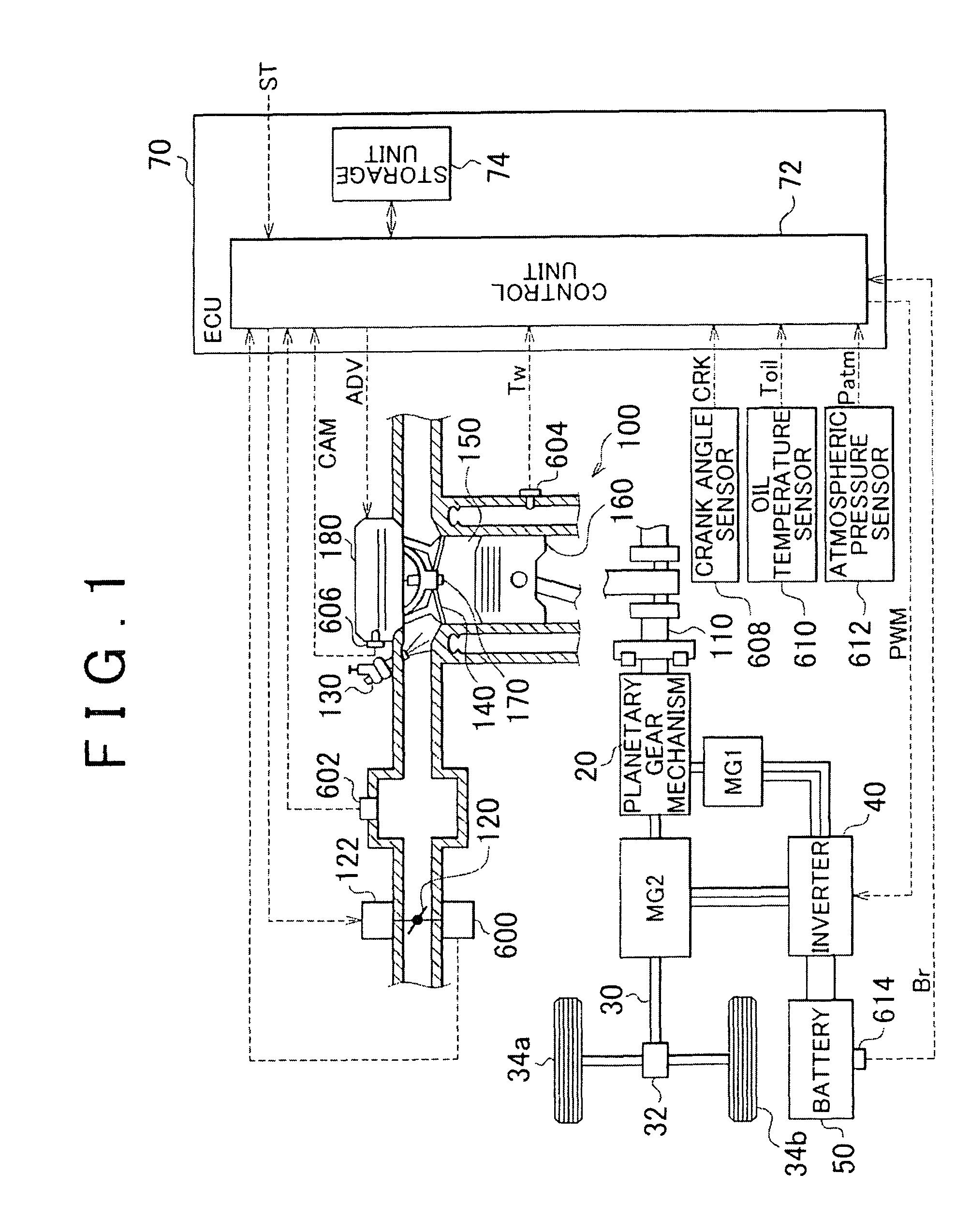 Engine start control apparatus and engine start control method