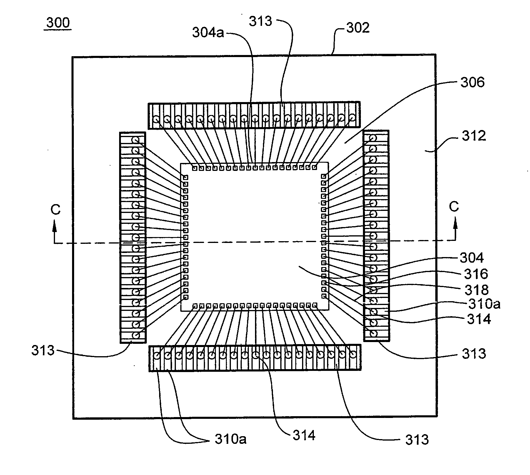 Wire-bonding method for connecting wire-bond pads and chip and the structure formed thereby