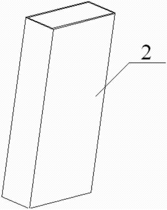 Forming mould and method of soft package trademark liner used for cigarette packaging