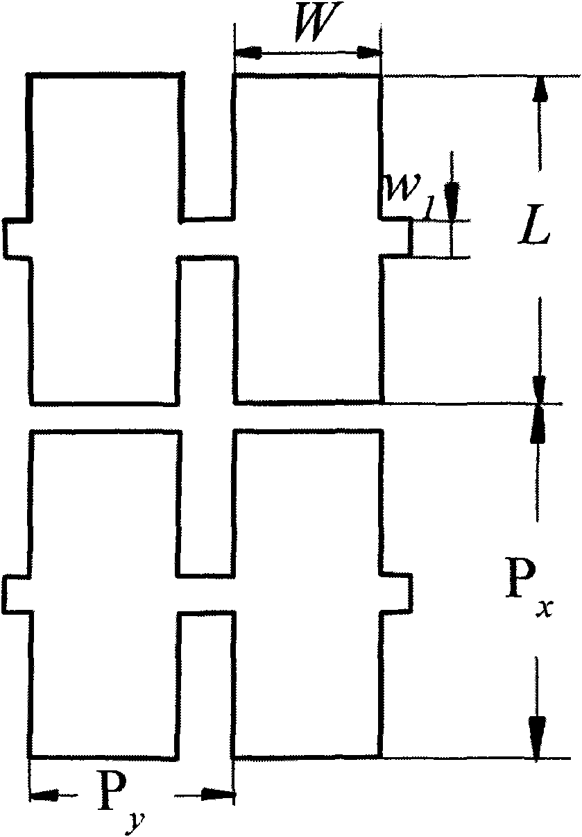 Electric field adjustable negative magnetic conductivity device based on liquid crystal and manufacturing method