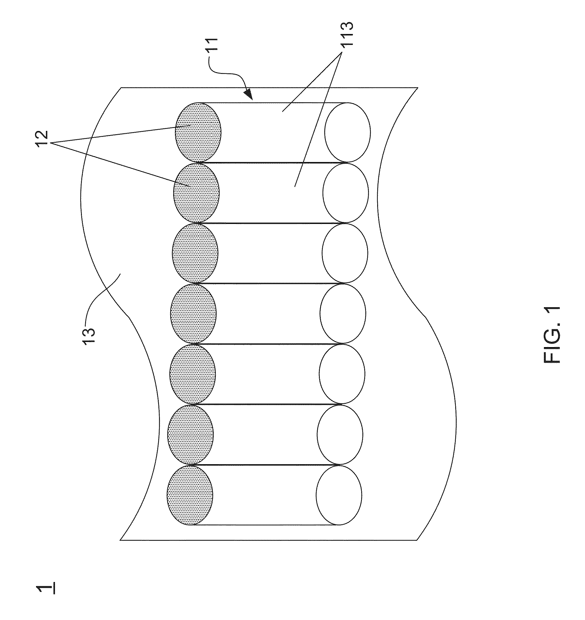 Ordering structure of scintillator and fabrication method