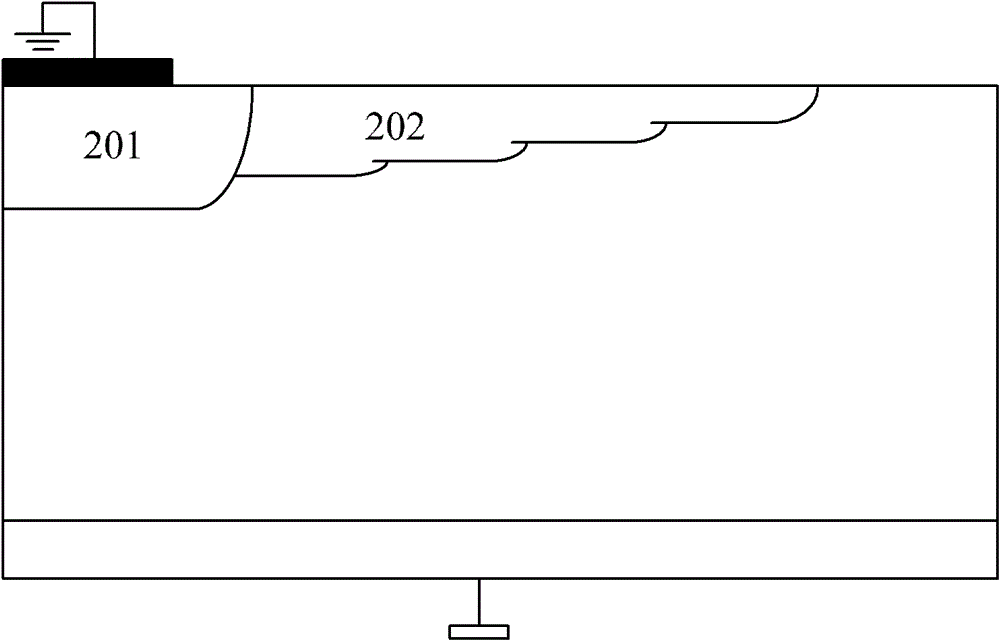 Insulated gate bipolar transistor terminal and producing method thereof