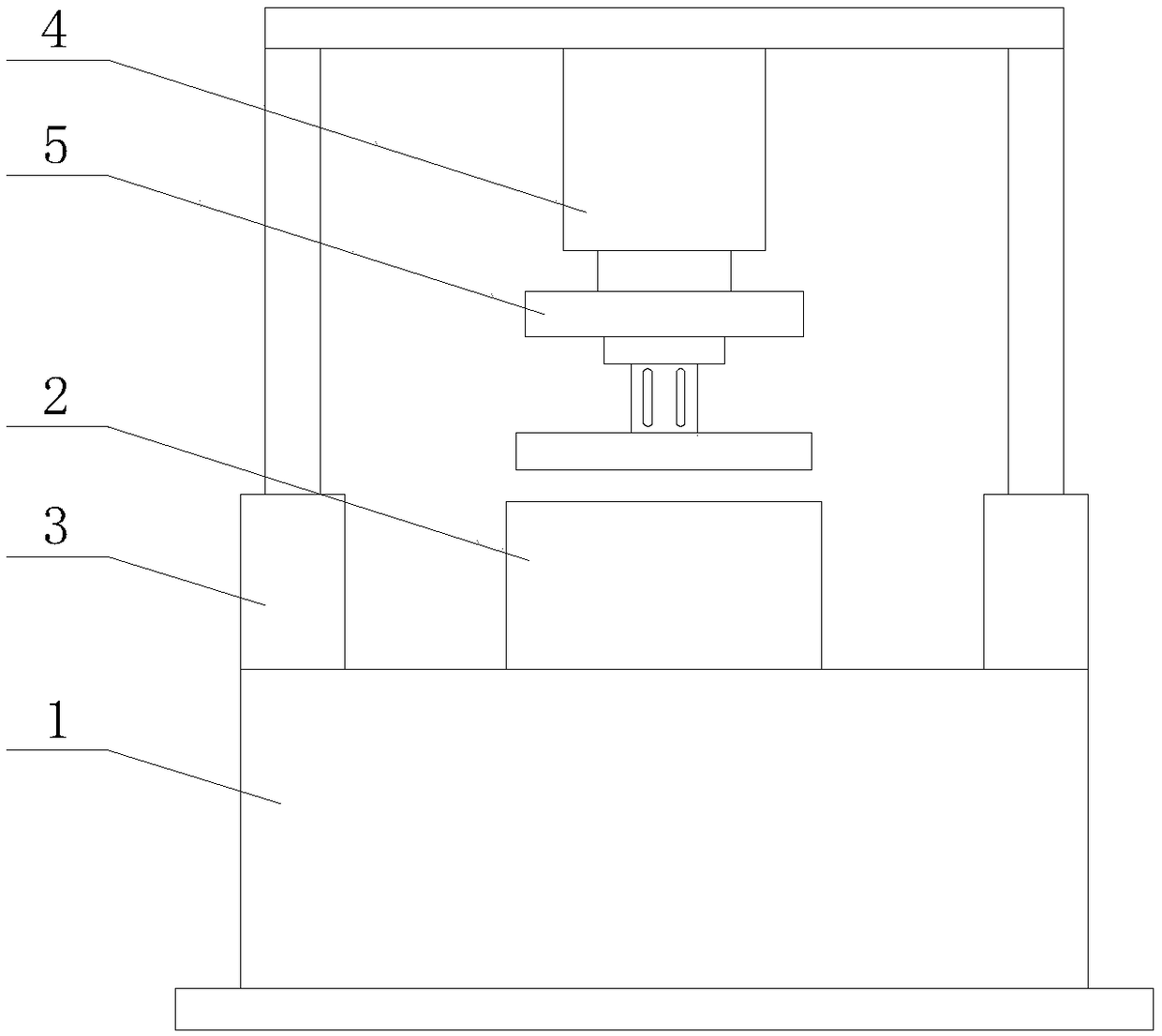 Spiral compression type concrete anti-permeability instrument