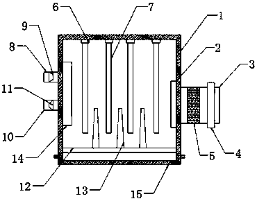 High-efficiency carbon tank for car