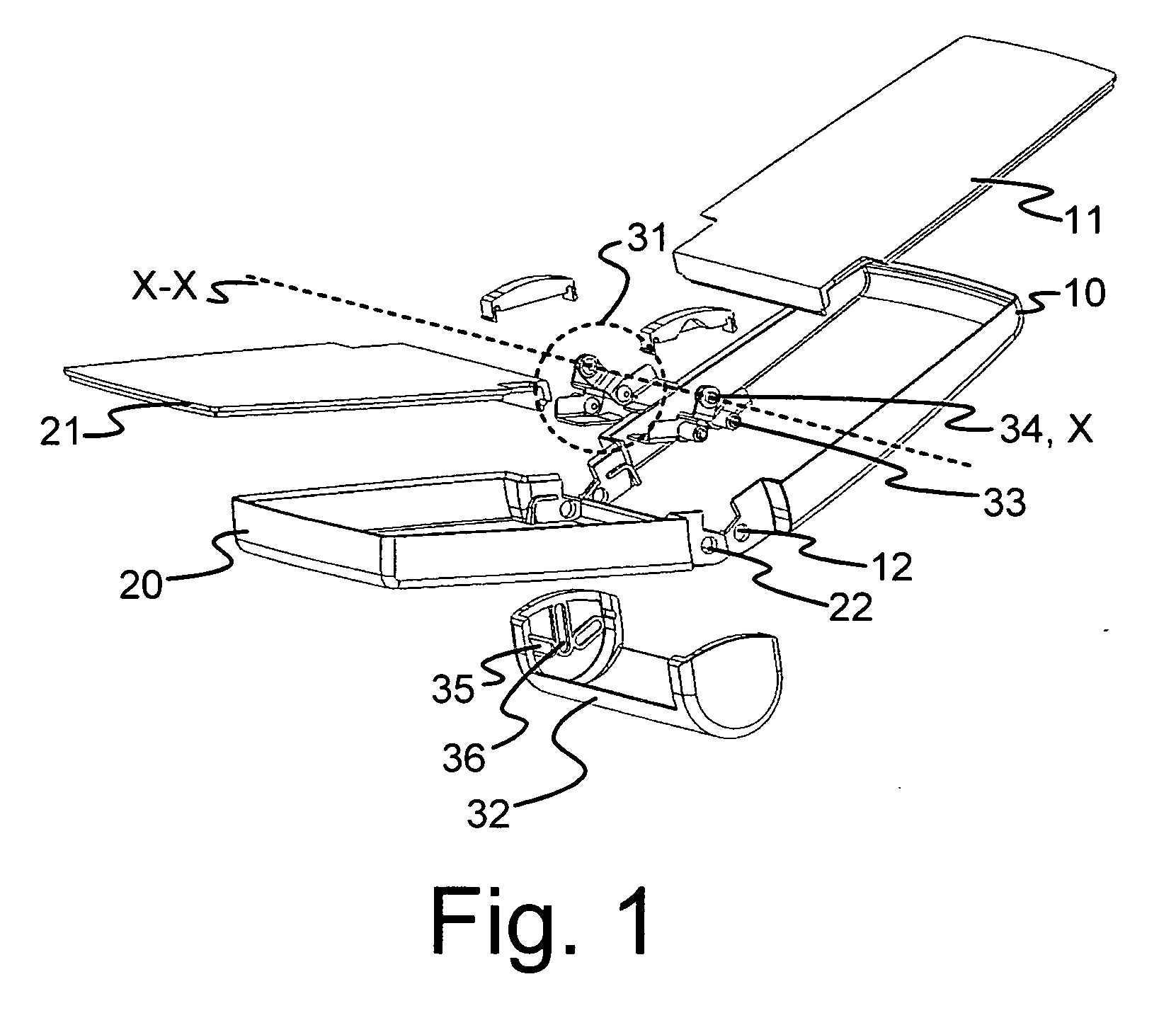 Hinge structure for an electronic device