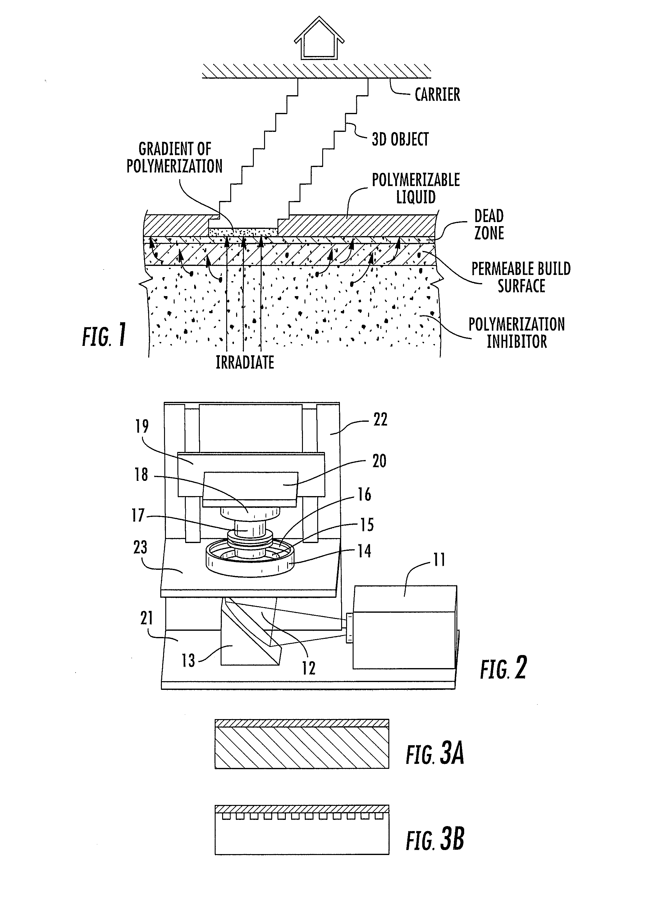 Method and apparatus for three-dimensional fabrication