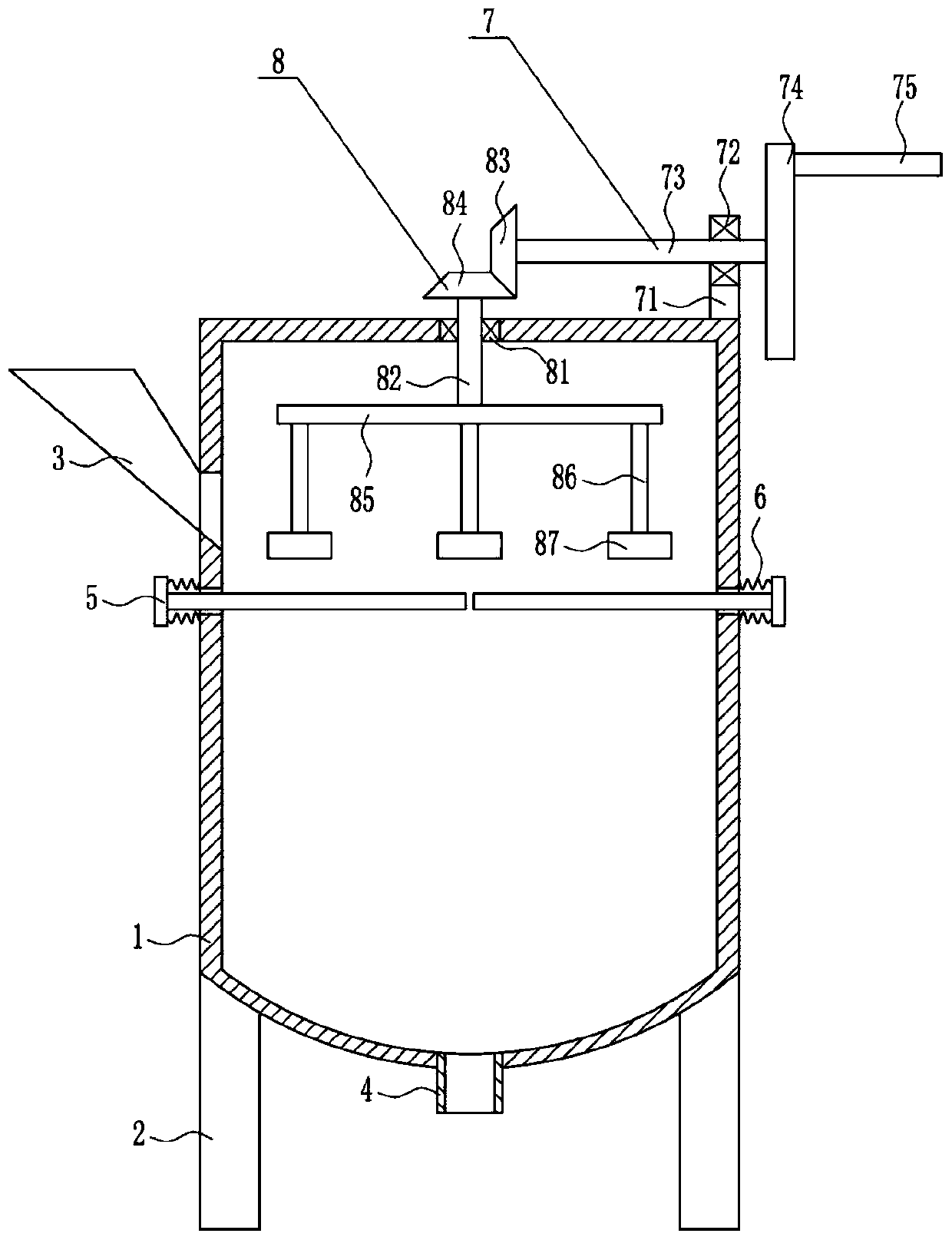 A probability demonstration device for mathematics teaching