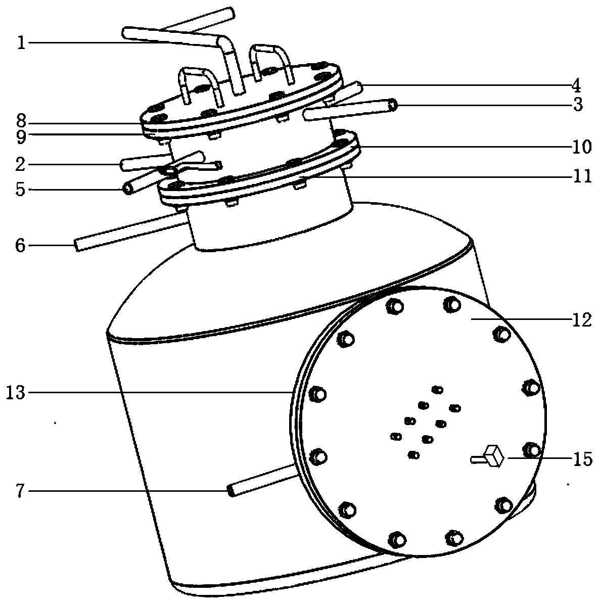 A Nitriding Furnace with Magnetic Field Auxiliary Mechanism