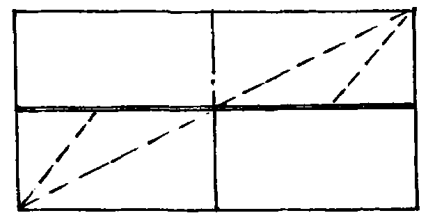 Method for folding parallelogram plug-in unit