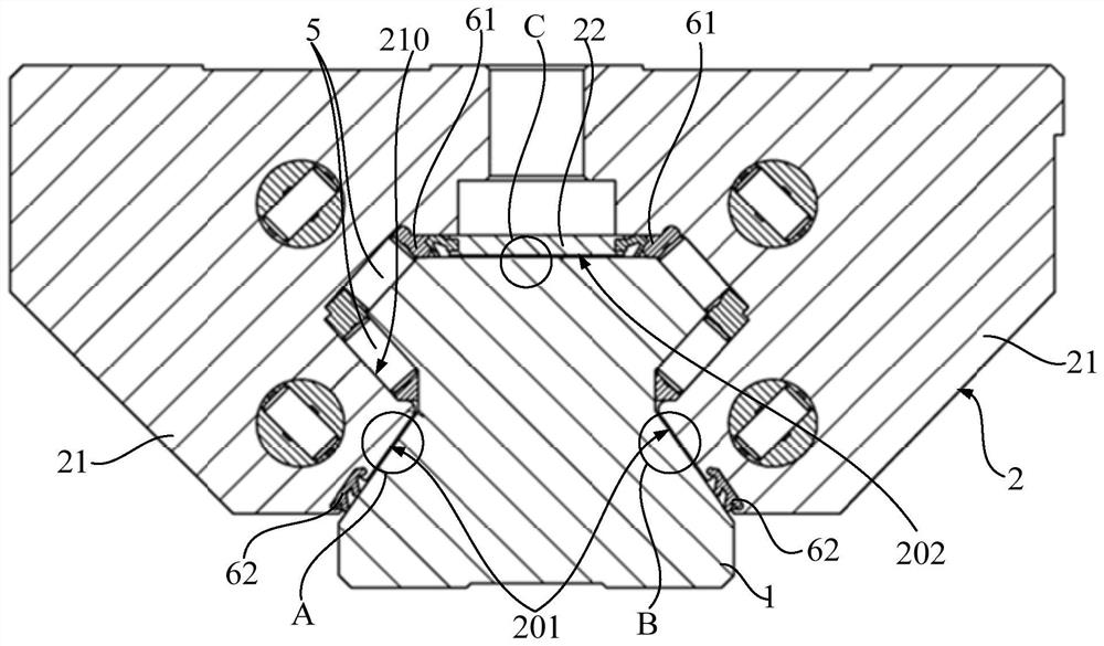 Linear guidance system, linear guidance device, control device and control method thereof