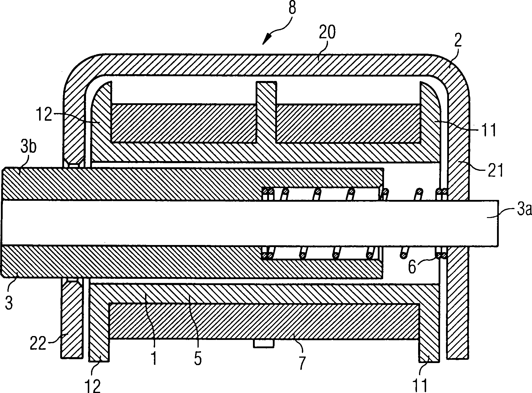 Spool carrier and yoke of an electromagnetic actuator of a protective switching device, electromagnetic actuator and protective switching device