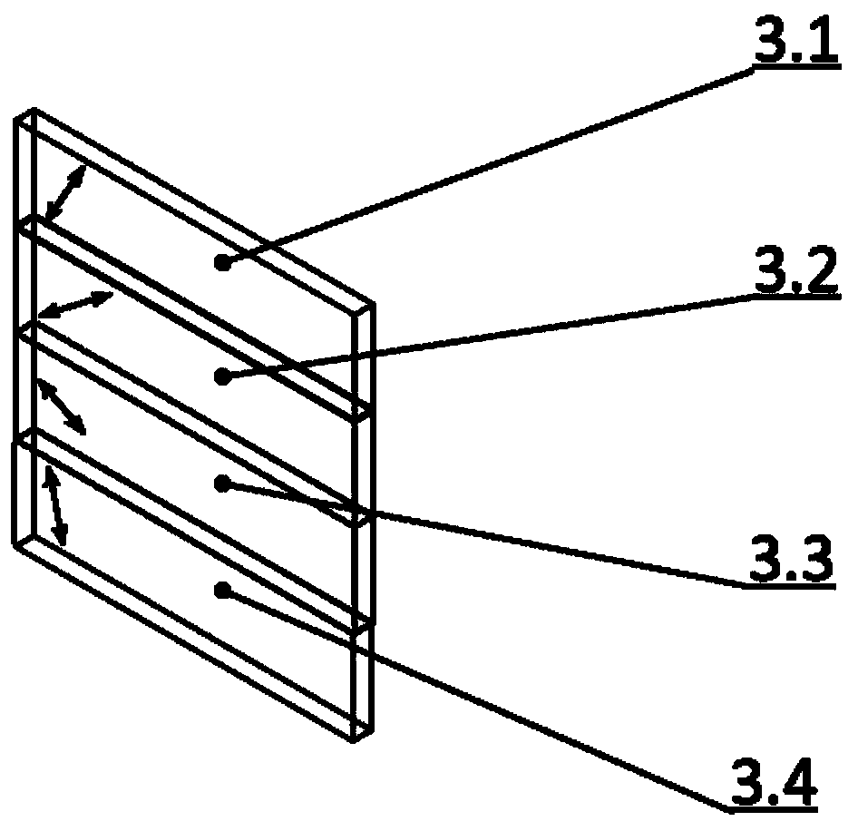 Spectrum polarization device based on polarization array and detection method