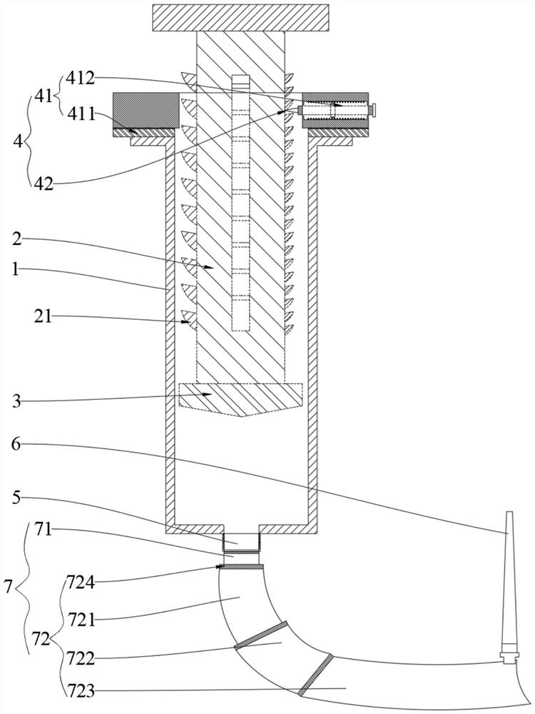 Injection device for supporting and lifting ligament