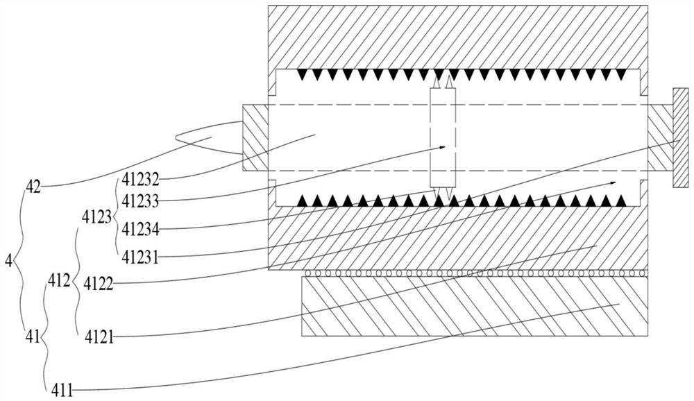 Injection device for supporting and lifting ligament