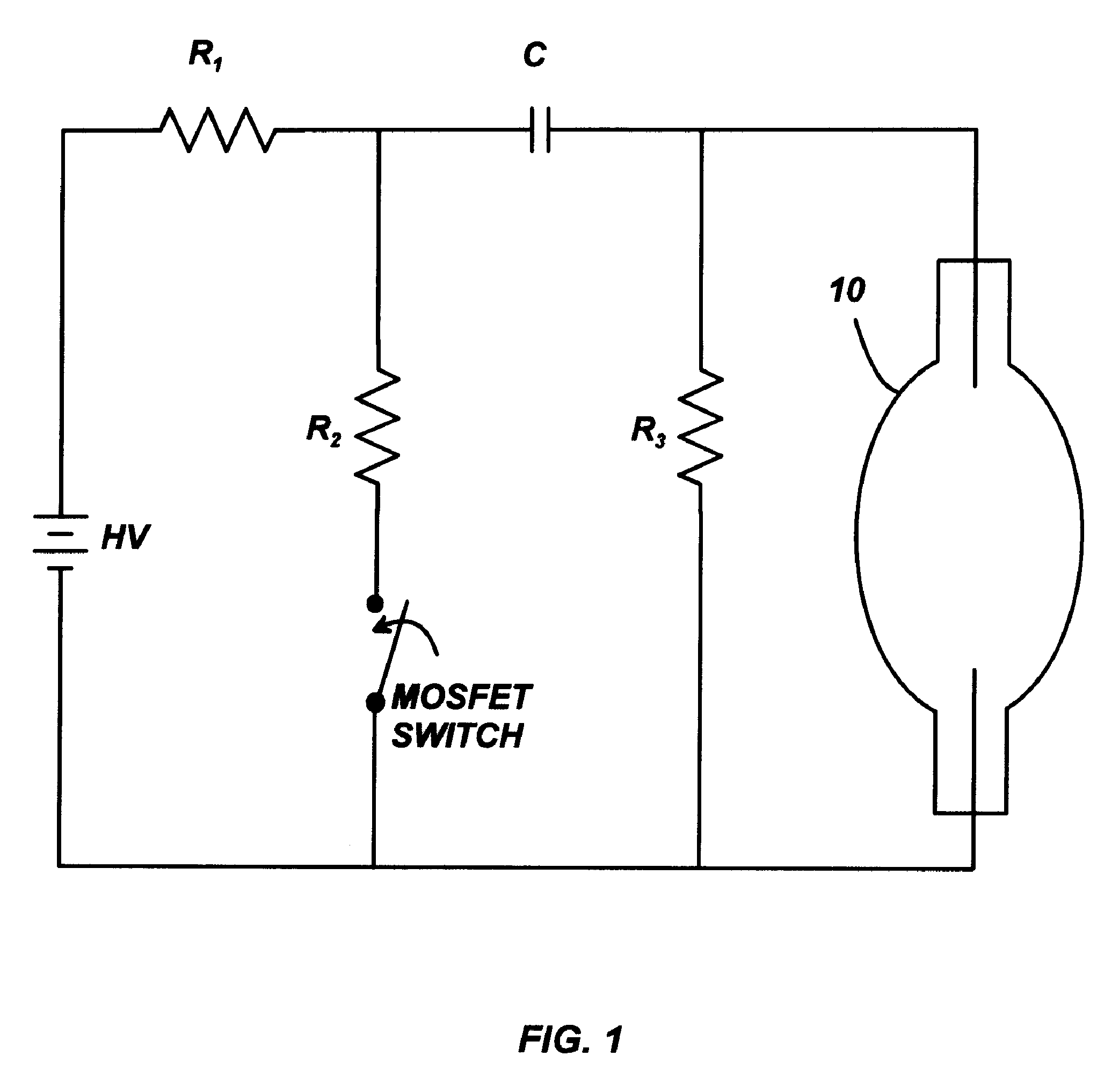 Method of starting an HID lamp and ballast incorporating same