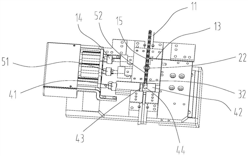 Device and method for detecting orientation of link unit of sleeve chain